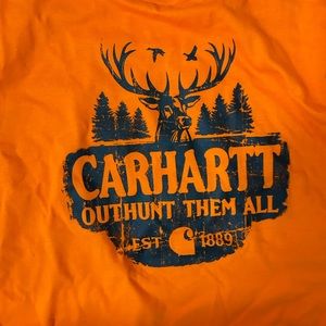 NWT Boys Carhartt long sleeve shirt size L 14/16.